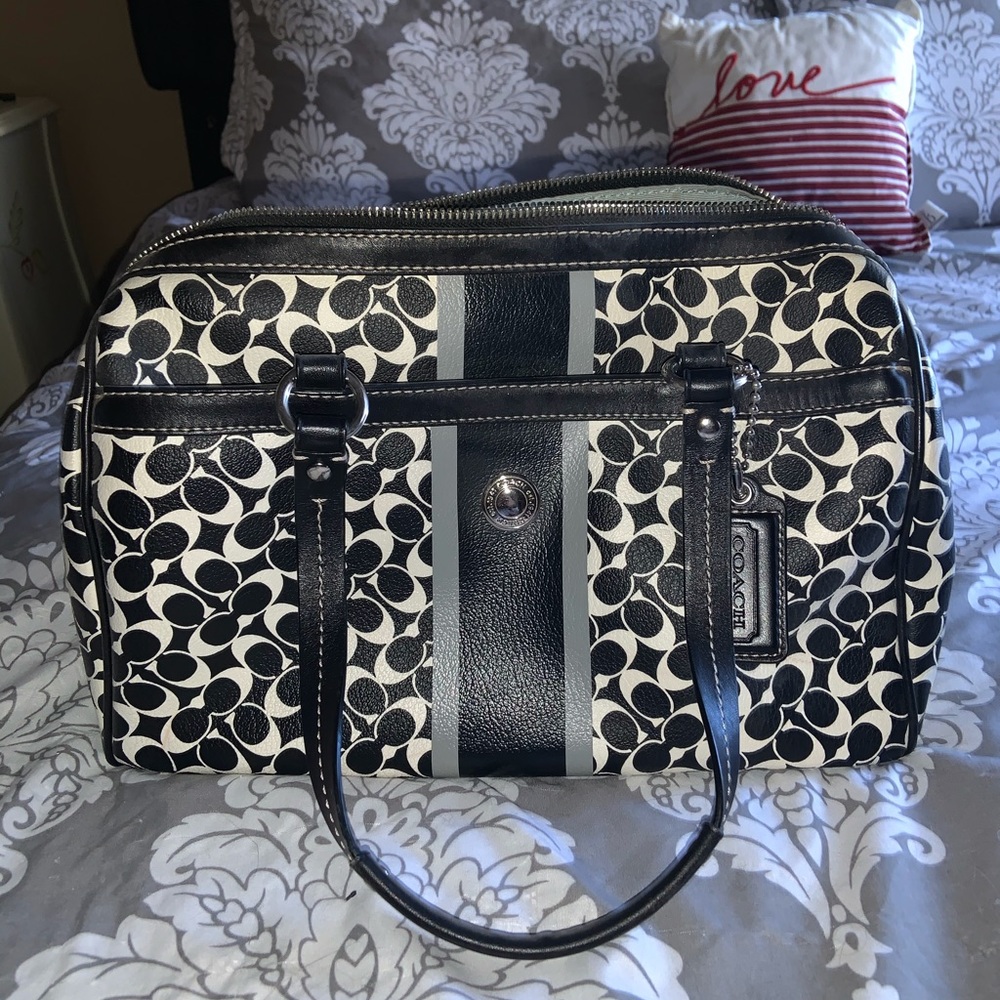 Coach leather purse
